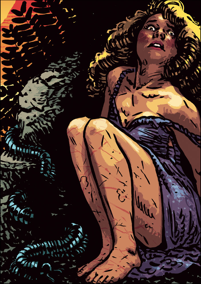 Poster Lost World Dinosaurier