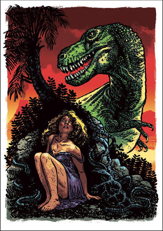 Poster Lost World Dinosaurier