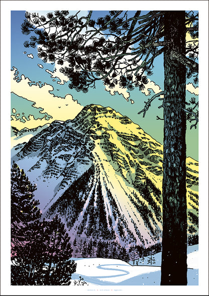 Poster Schiesshorn Arosa