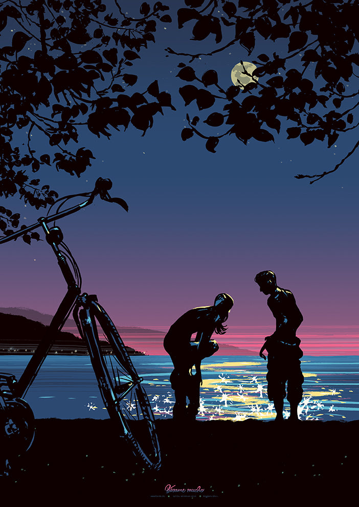 Poster Besame Mucho Nachtschwimmen