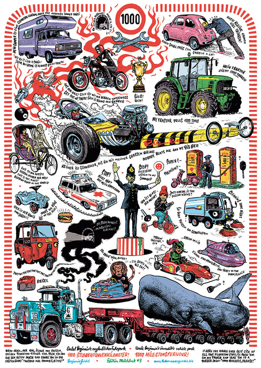 Poster Auto Sammlung