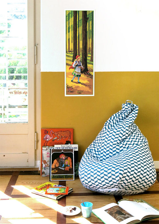 Poster Rotkäppchen Brüder Grimm