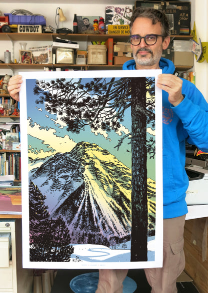 Poster Schiesshorn Arosa