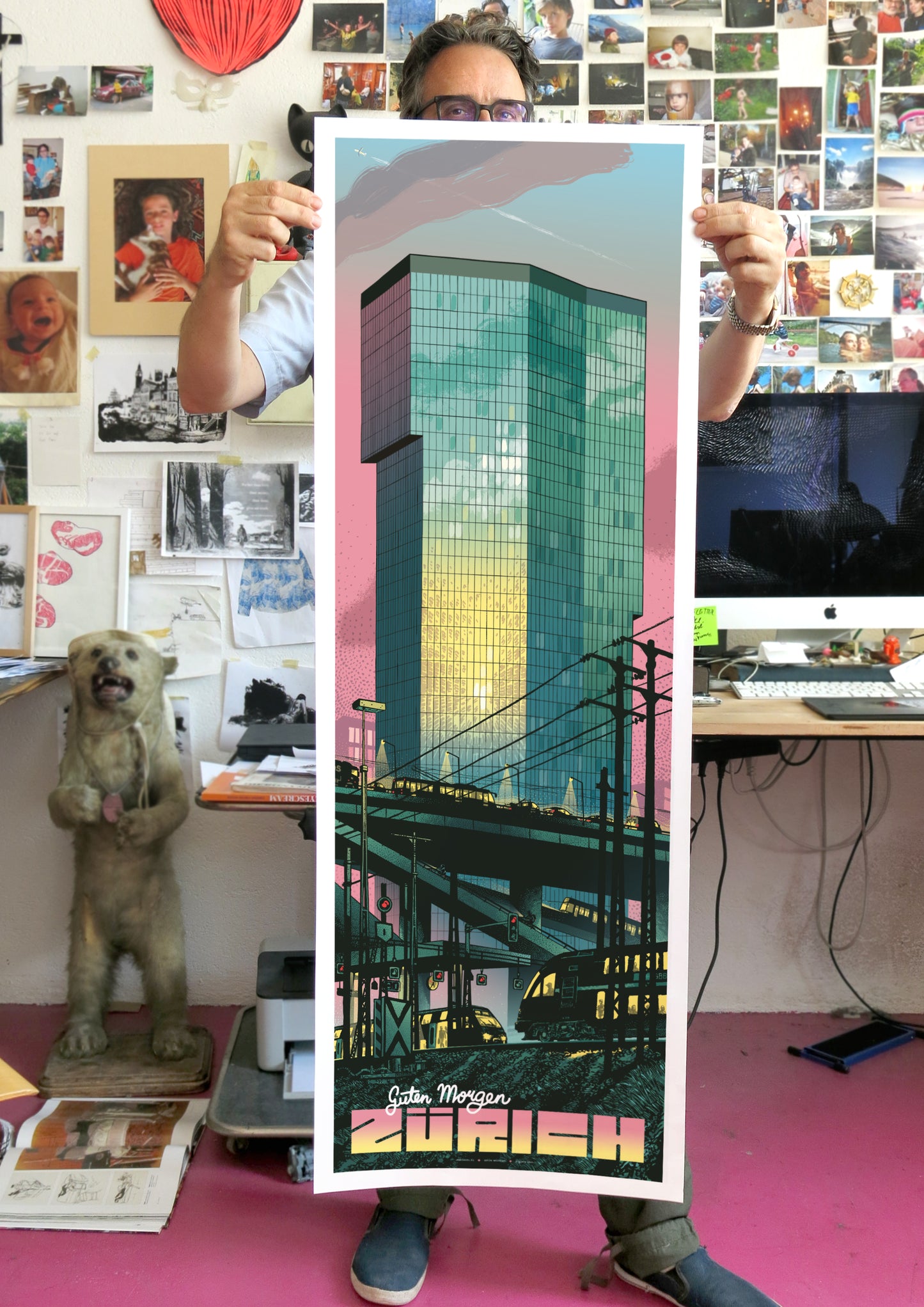 Poster Guten Morgen Zürich