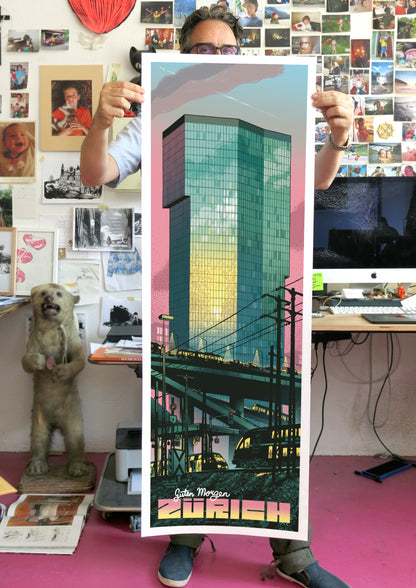 Poster Guten Morgen Zürich