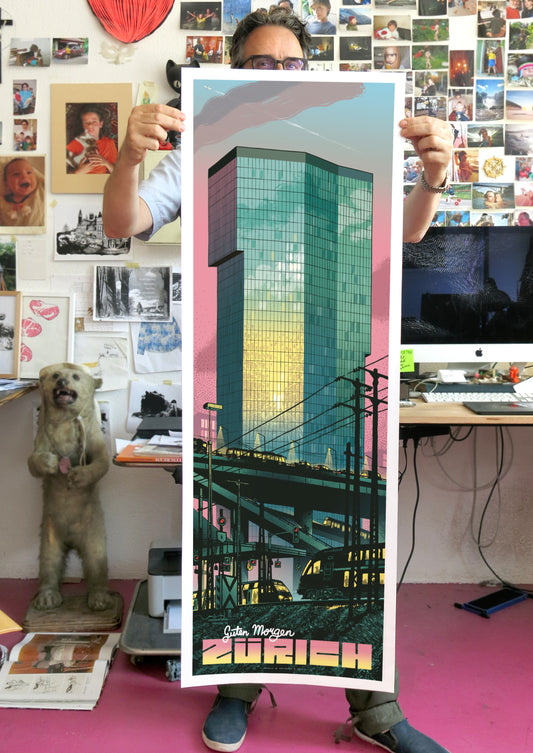 Poster Guten Morgen Zürich