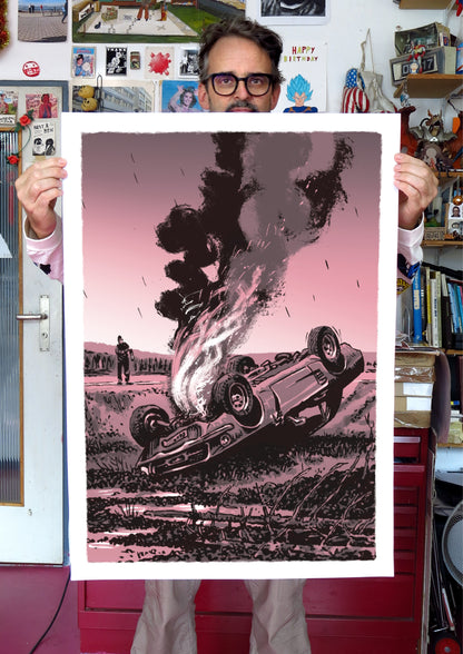 Poster Im Strassengraben