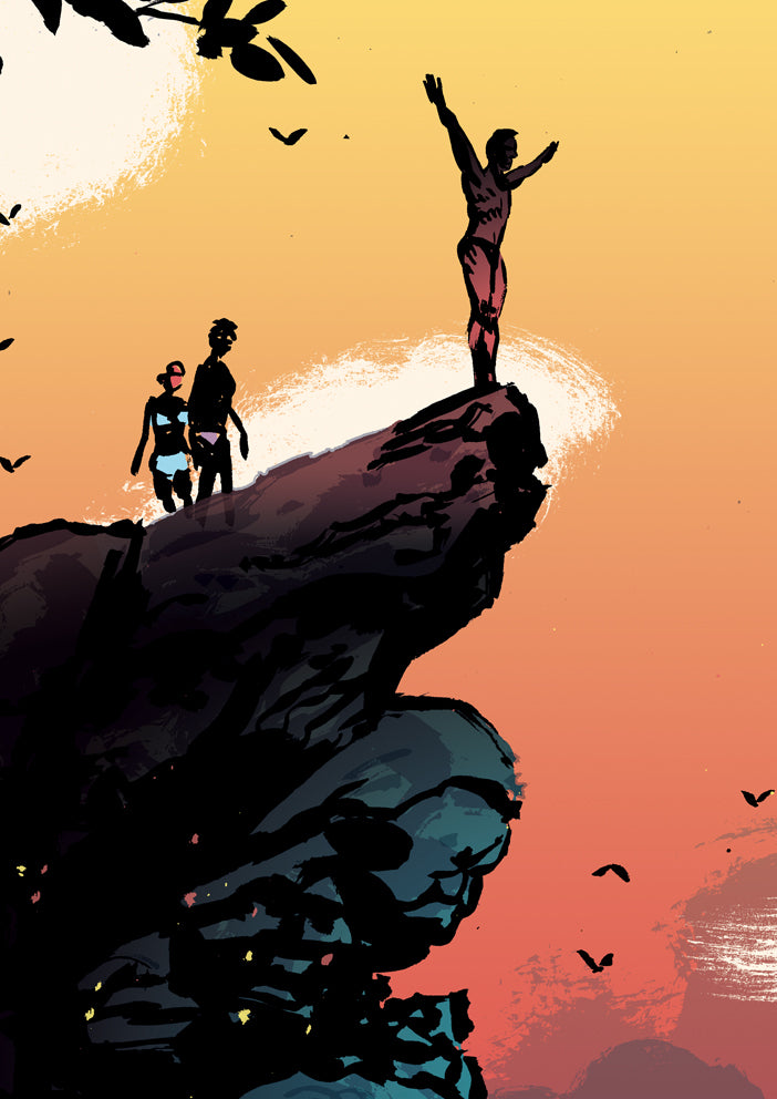 Poster Ponte Brolla, Tessin