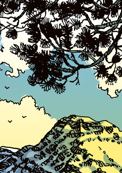 Poster Schiesshorn Arosa