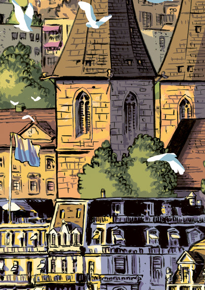 Poster Luzern Seebadi