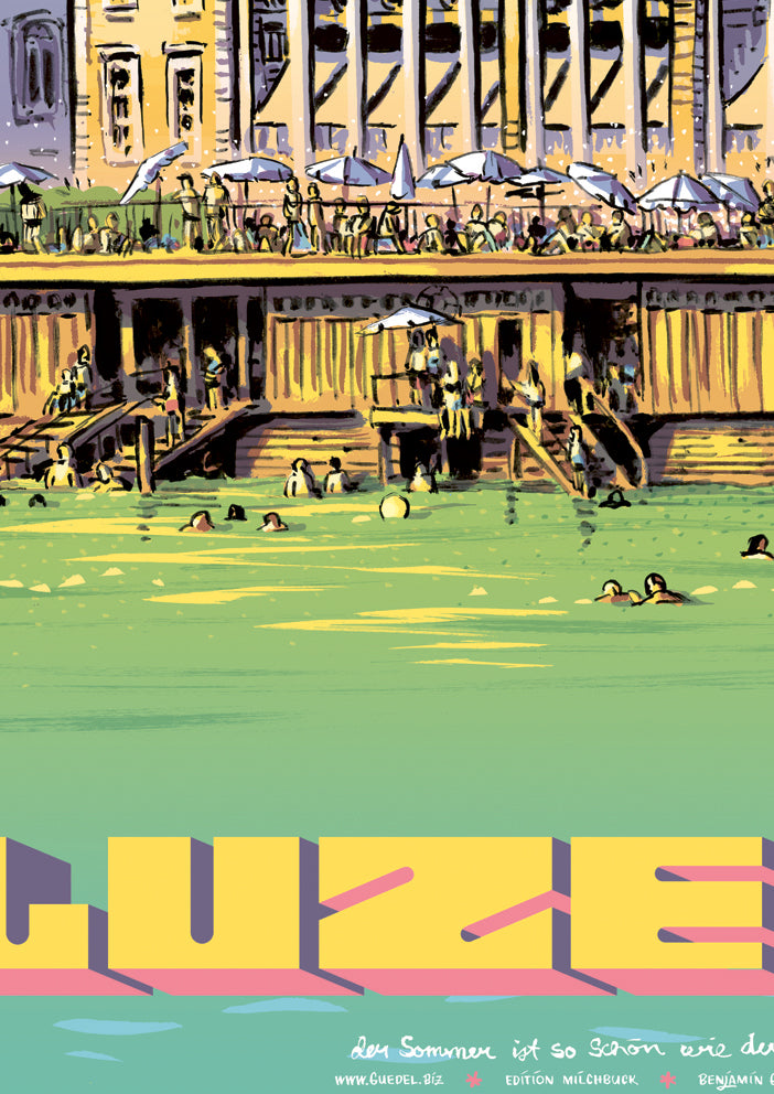 Poster Luzern Seebadi