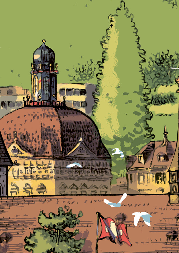 Poster Luzern Seebadi