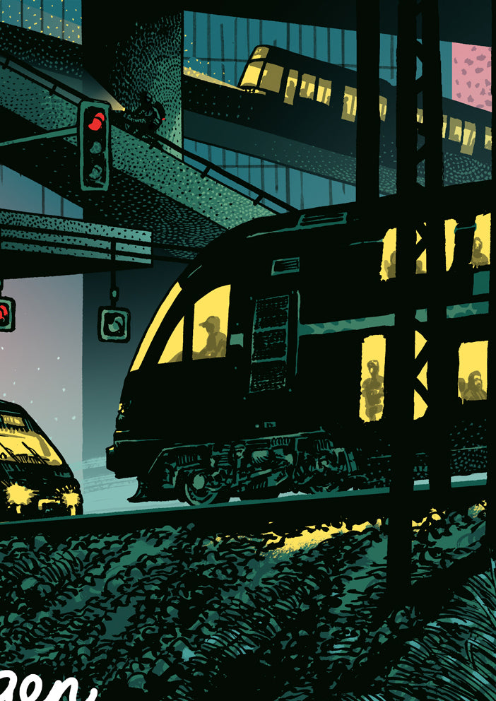 Poster Guten Morgen Zürich