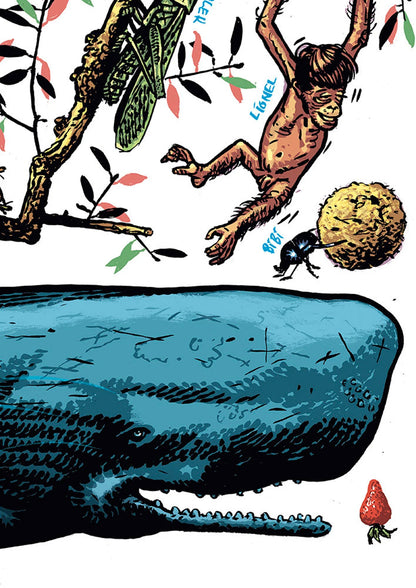 Poster Benjamins lustiger Tiergarten