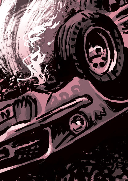 Poster Im Strassengraben