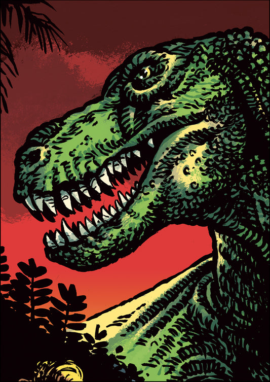 Poster Lost World Dinosaurier