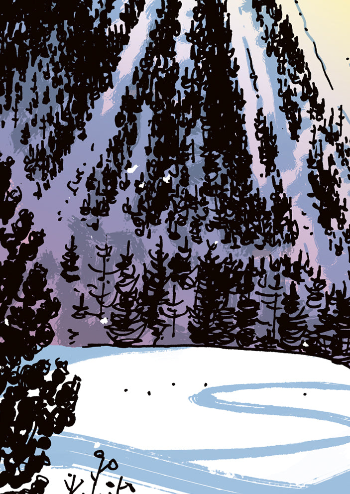 Poster Schiesshorn Arosa