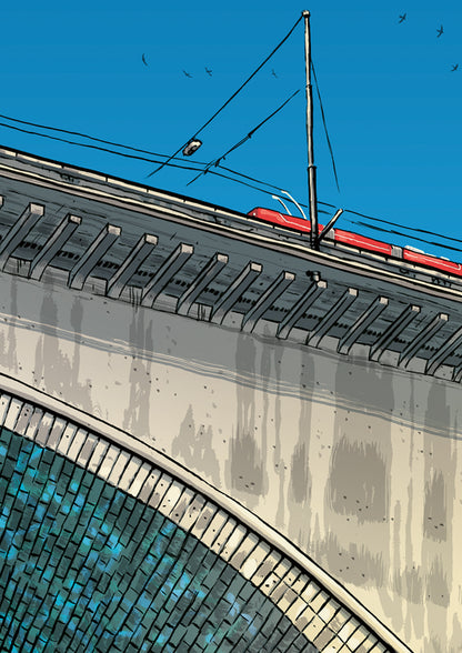 Poster Bern Lorrainebrücke